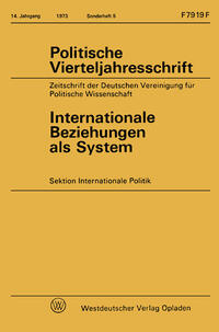 Vorderes Coverbild Internationale Beziehungen als System