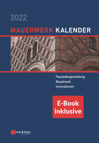 Vorderes Coverbild Mauerwerk-Kalender 2022