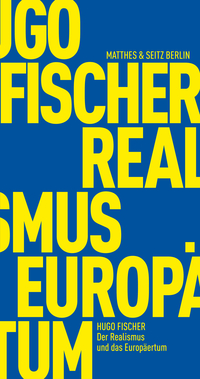 Vorderes Coverbild Der Realismus und das Europäertum