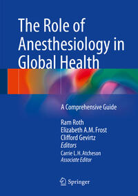 Vorderes Coverbild The Role of Anesthesiology in Global Health