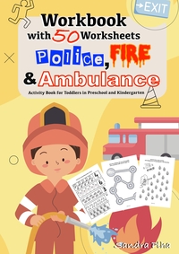 Vorderes Coverbild Workbook Police, Fire and Ambulance with 50 Worksheets