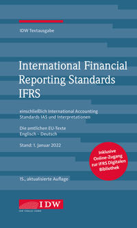 Vorderes Coverbild International Financial Reporting Standards IFRS