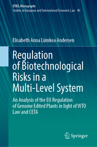 Vorderes Coverbild Regulation of Biotechnological Risks in a Multi-Level System