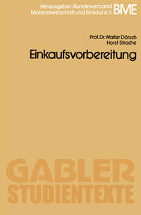 Vorderes Coverbild Einkaufsvorbereitung