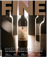 Vorderes Coverbild FINE Das Weinmagazin 04/2018