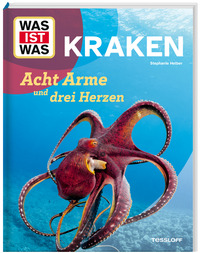 Vorderes Coverbild WAS IST WAS Kraken. Acht Arme und drei Herzen