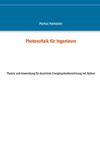 Vorderes Coverbild Photovoltaik für Ingenieure