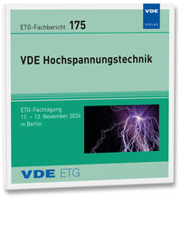 Vorderes Coverbild ETG-Fb. 175: VDE Hochspannungstechnik 2024