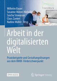 Vorderes Coverbild Arbeit in der digitalisierten Welt