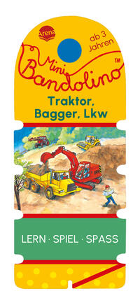 Vorderes Coverbild Mini Bandolino. Traktor, Bagger, Lkw