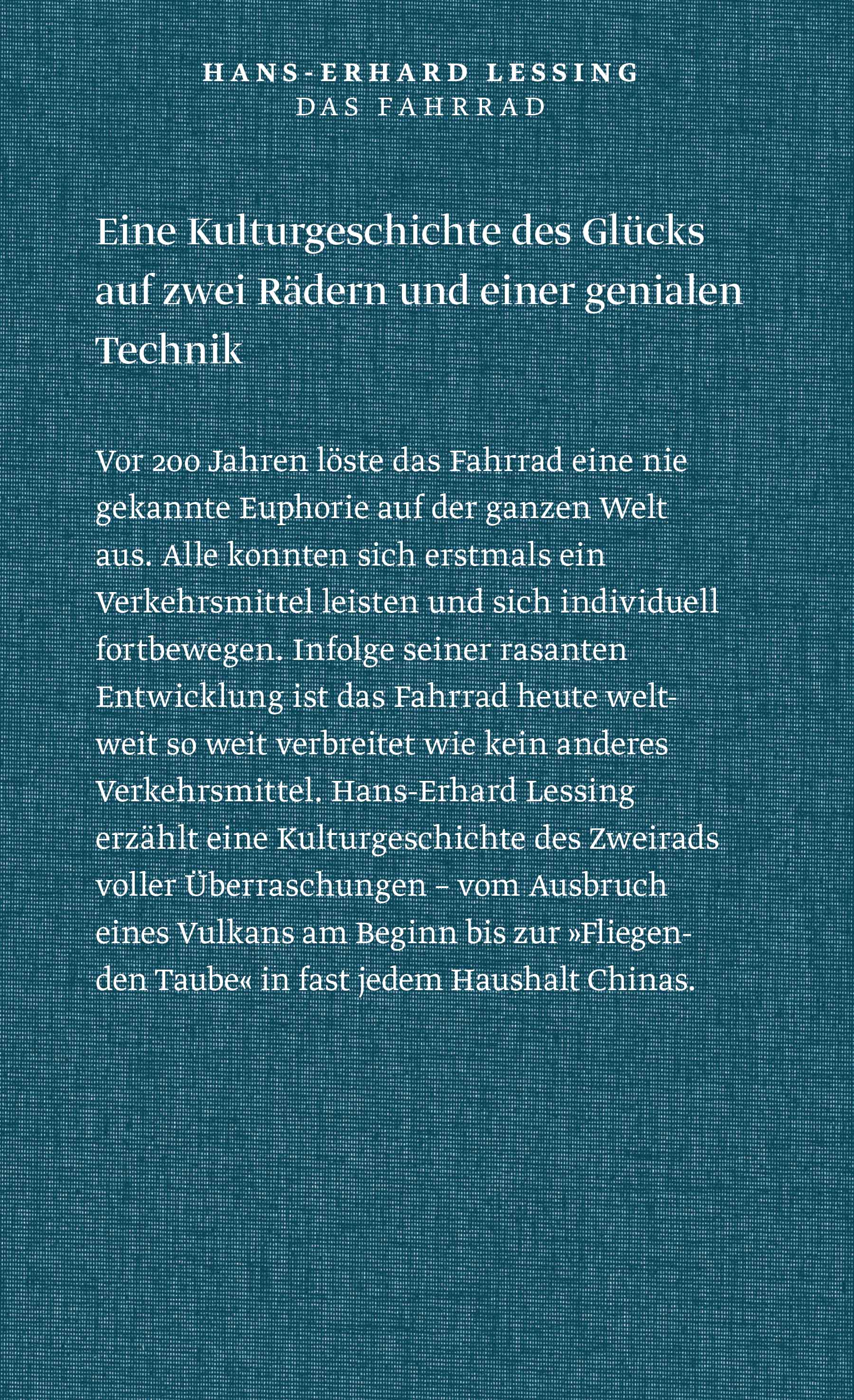 Rückseitencover Das Fahrrad