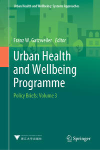 Vorderes Coverbild Urban Health and Wellbeing Programme