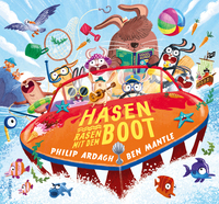 Vorderes Coverbild Hasen rasen mit dem Boot