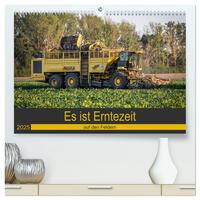 Vorderes Coverbild Es ist Erntezeit auf den Feldern (hochwertiger Premium Wandkalender 2025 DIN A2 quer), Kunstdruck in Hochglanz