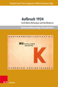 Vorderes Coverbild Aufbruch 1924