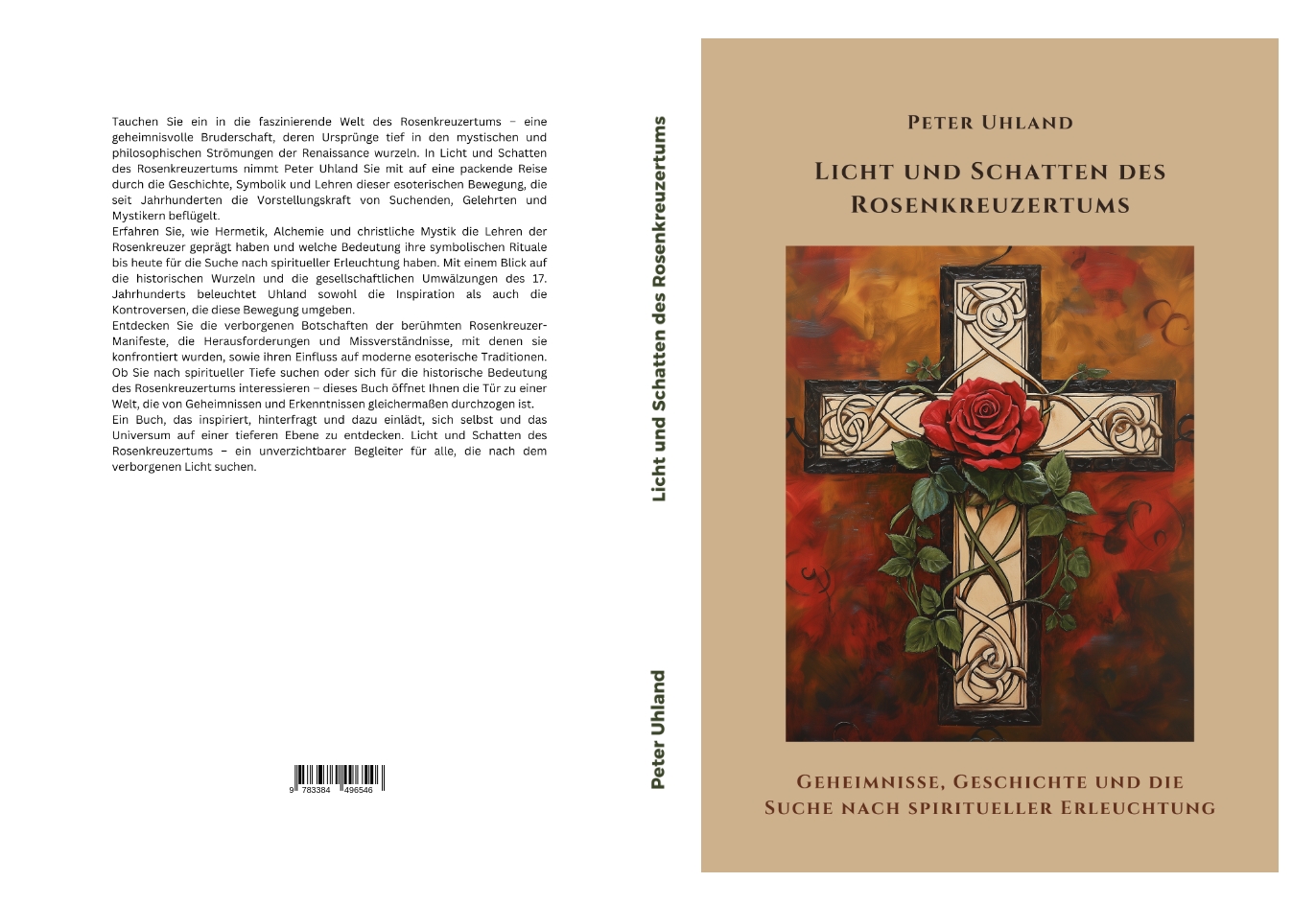 Gesamtes Coverbild Licht und Schatten des Rosenkreuzertums