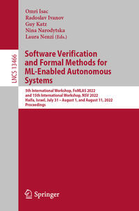 Vorderes Coverbild Software Verification and Formal Methods for ML-Enabled Autonomous Systems
