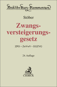 Vorderes Coverbild Zwangsversteigerungsgesetz. ZVG