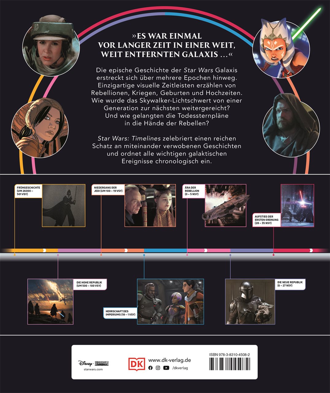 Rückseitencover Star Wars Timelines