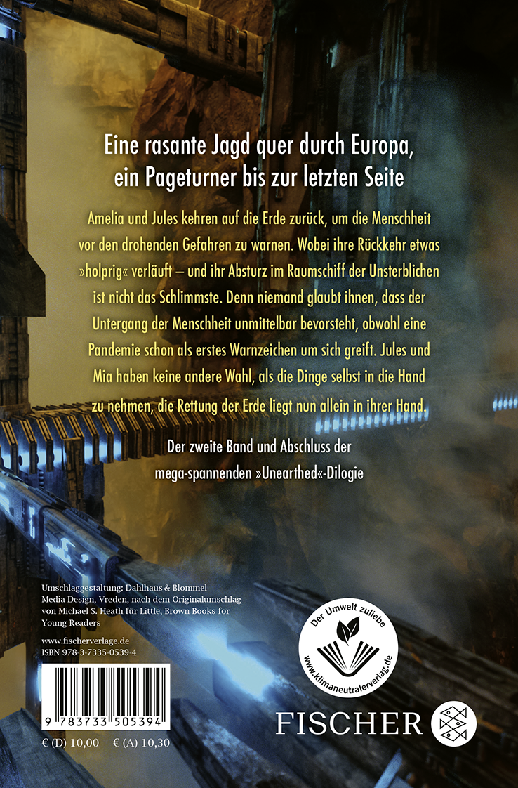 Rückseitencover Undying. Wir werden euch finden