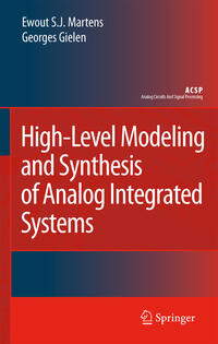 Vorderes Coverbild High-Level Modeling and Synthesis of Analog Integrated Systems