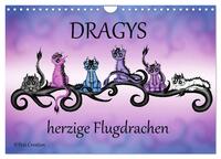 Vorderes Coverbild Dragys - herzige Flugdrachen (Wandkalender 2025 DIN A4 quer), CALVENDO Monatskalender