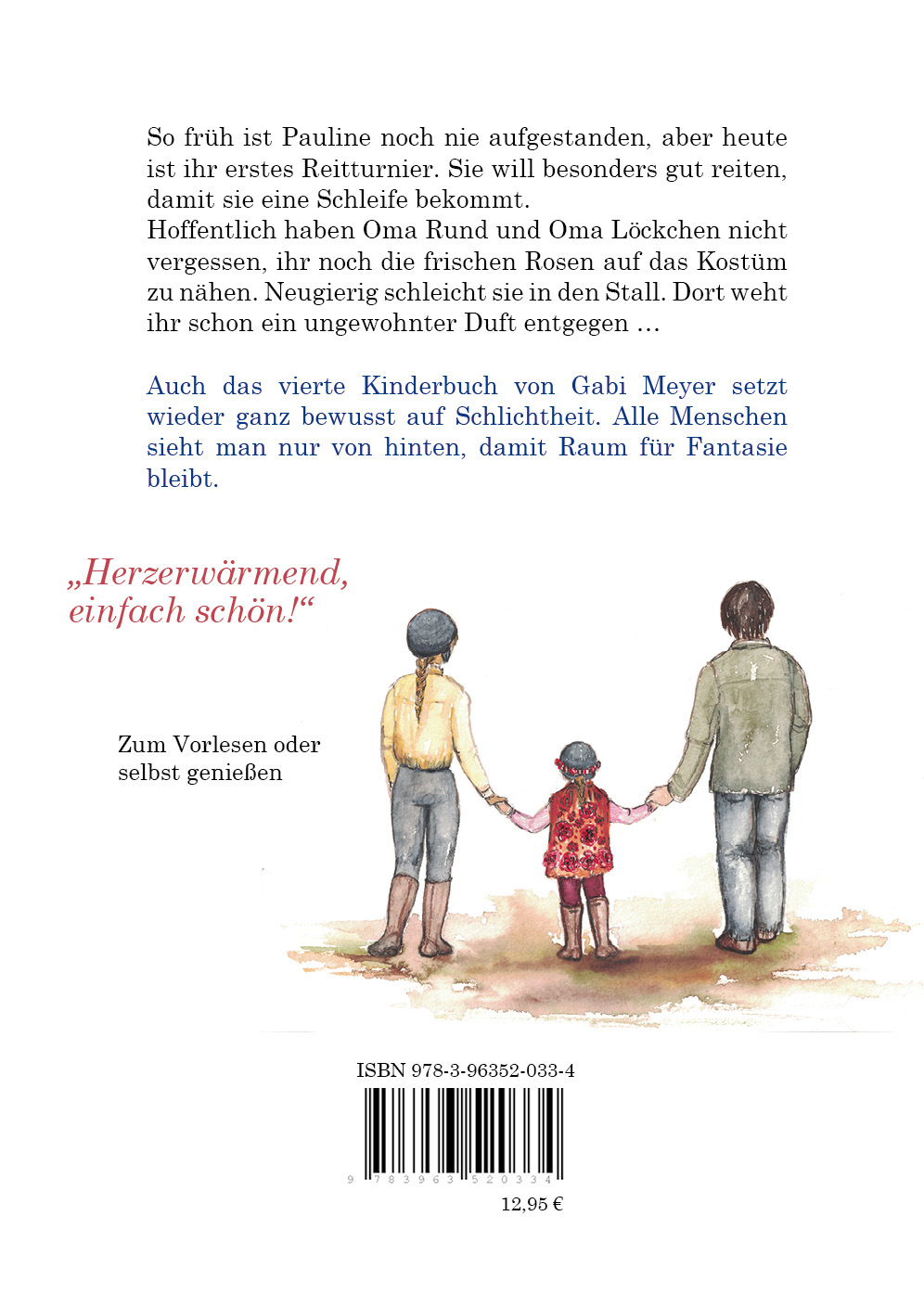 Rückseitencover Rosenduft im Pferdestall