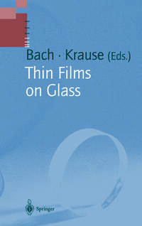 Vorderes Coverbild Thin Films on Glass