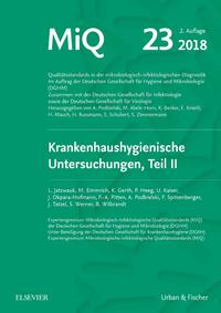 Vorderes Coverbild MIQ 23: Krankenhaushygienische Untersuchungen, Teil II