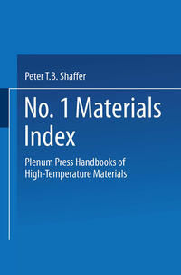 Vorderes Coverbild Plenum Press Handbooks of High-Temperature Materials