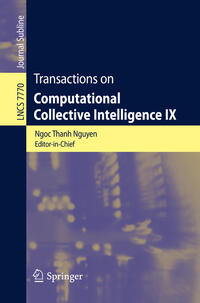 Vorderes Coverbild Transactions on Computational Collective Intelligence IX