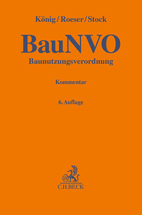 Vorderes Coverbild Baunutzungsverordnung. BauNVO
