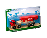 Vorderes Coverbild BRIO World - Holztransporter mit Magnetladung
