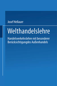Vorderes Coverbild Welthandelslehre
