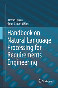 Vorderes Coverbild Handbook on Natural Language Processing for Requirements Engineering