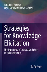 Vorderes Coverbild Strategies for Knowledge Elicitation