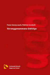 Vorderes Coverbild Vorweggenommene Erbfolge