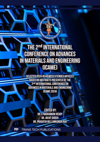 Vorderes Coverbild The 2nd International Conference on Advances in Materials and Engineering (ICAME)