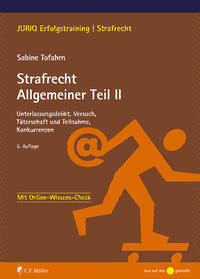 Vorderes Coverbild Strafrecht Allgemeiner Teil II