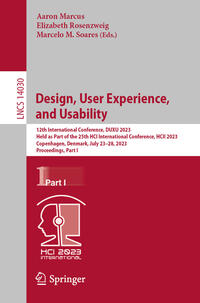 Vorderes Coverbild Design, User Experience, and Usability