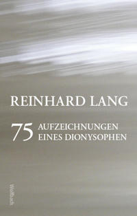 Vorderes Coverbild 75 Aufzeichnungen eines Dionysophen