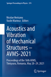 Vorderes Coverbild Acoustics and Vibration of Mechanical Structures – AVMS-2021
