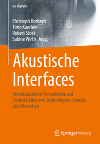 Vorderes Coverbild Akustische Interfaces