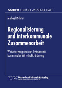 Vorderes Coverbild Regionalisierung und interkommunale Zusammenarbeit
