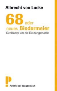Vorderes Coverbild 68 oder neues Biedermeier