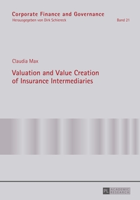 Vorderes Coverbild Valuation and Value Creation of Insurance Intermediaries