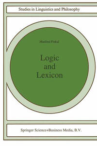 Vorderes Coverbild Logic and Lexicon