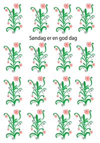 Vorderes Coverbild Søndag er en god dag