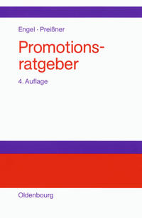 Vorderes Coverbild Promotionsratgeber
