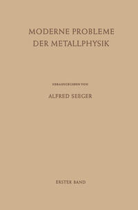 Vorderes Coverbild Moderne Probleme der Metallphysik